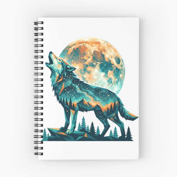 Item preview, Wolf feeling free at night designed and sold by JC Art Creations.