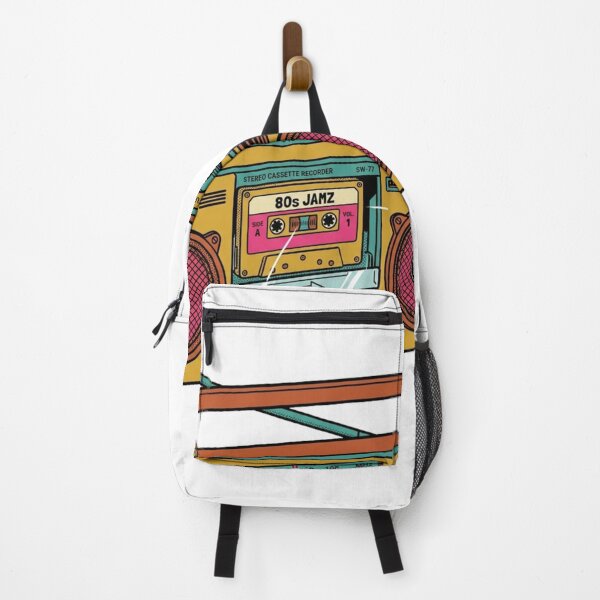 Item preview, "80s Retro Boombox Cassette Player Pop Art Aesthetic" designed and sold by Malalese.