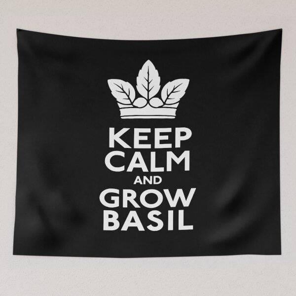 Item preview, Keep Calm and Grow Basil Gardener Italian Cuisine designed and sold by AntiqueImages.