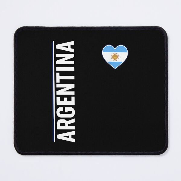 Item preview, Argentina Heart Flag Vintage Soccer Pride designed and sold by DarylPope.