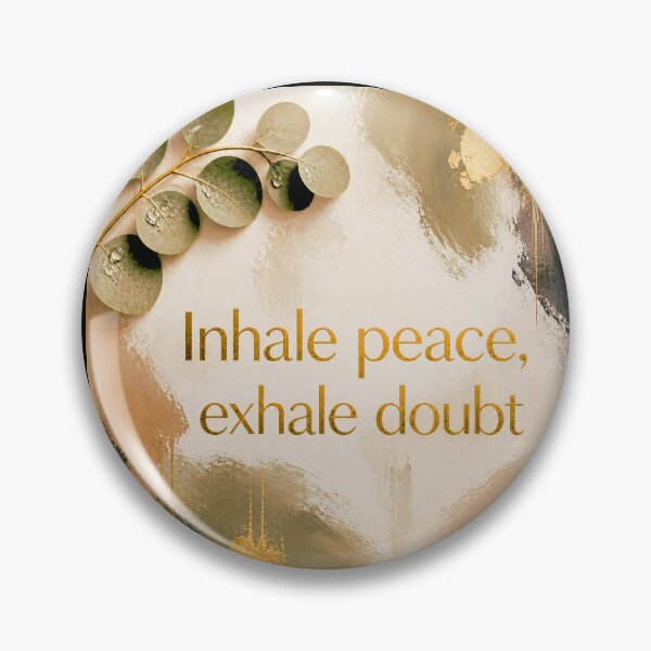 Item preview, Botanical Soul Art & Gentle Reminders - Inhale peace #5 designed and sold by Helios Be. Lavsh.