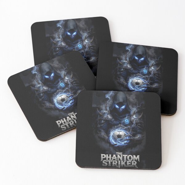 Item preview, The Phantom Striker Dark Fantasy Soccer Art designed and sold by LegendCourt.