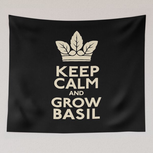 Item preview, Keep Calm And Grow Basil Gardener Pesto Lover designed and sold by AntiqueImages.