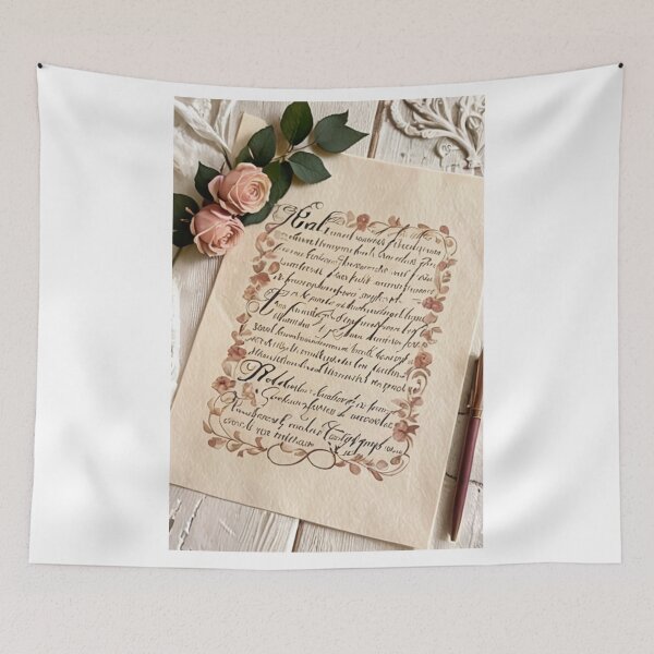 Item preview, Art - Decorative Illumination, Refined Calligraphic Aesthetic designed and sold by Reverso-Design.