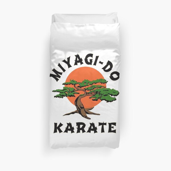 Miyagi do karate Duvet Cover