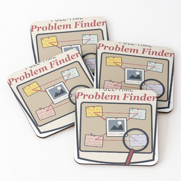 Item preview, Full-Time Problem Finder – Funny Detective Work Design designed and sold by FlamoArt.