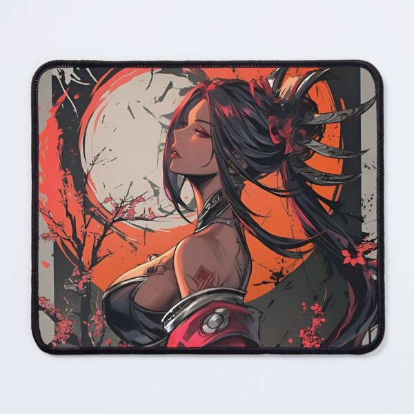 Item preview, Mystical Fox Shrine Maiden | Japanese Sakura Fantasy Anime Art designed and sold by Dyan4.