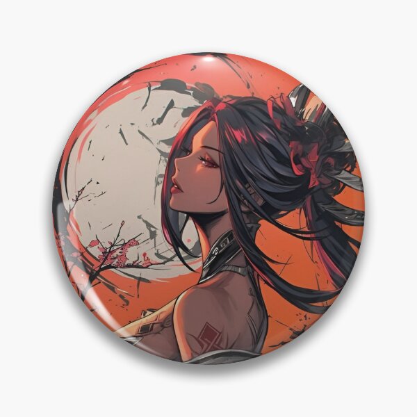 Item preview, Mystical Fox Shrine Maiden | Japanese Sakura Fantasy Anime Art designed and sold by Dyan4.