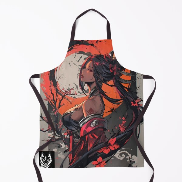 Item preview, Mystical Fox Shrine Maiden | Japanese Sakura Fantasy Anime Art designed and sold by Dyan4.