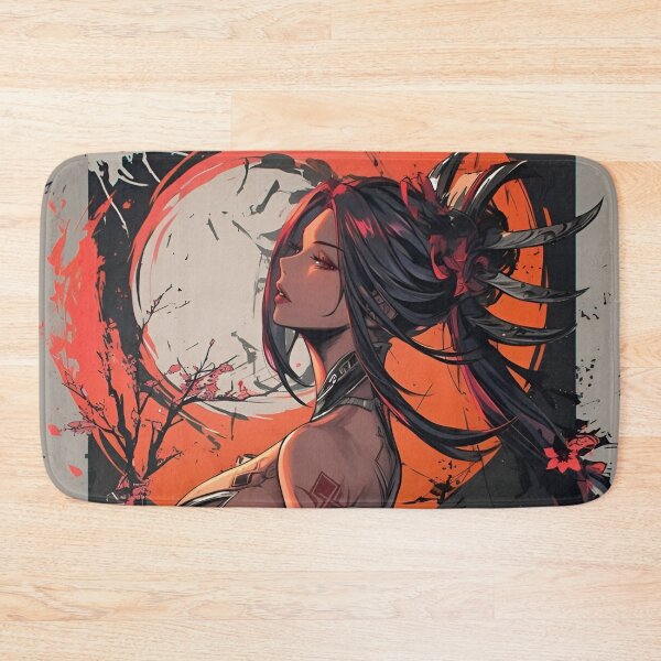 Item preview, Mystical Fox Shrine Maiden | Japanese Sakura Fantasy Anime Art designed and sold by Dyan4.