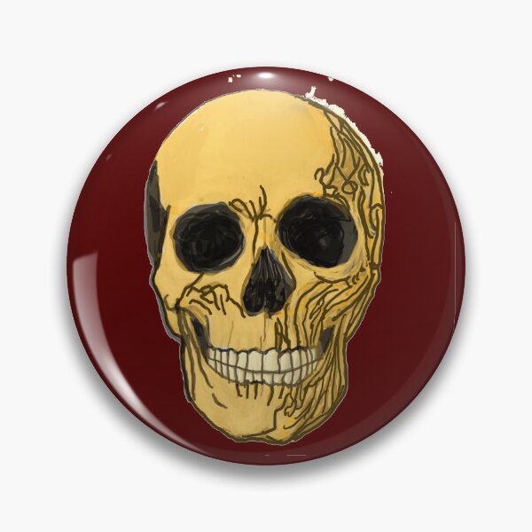 Item preview, Human skull drawing designed and sold by Fayes4Art.