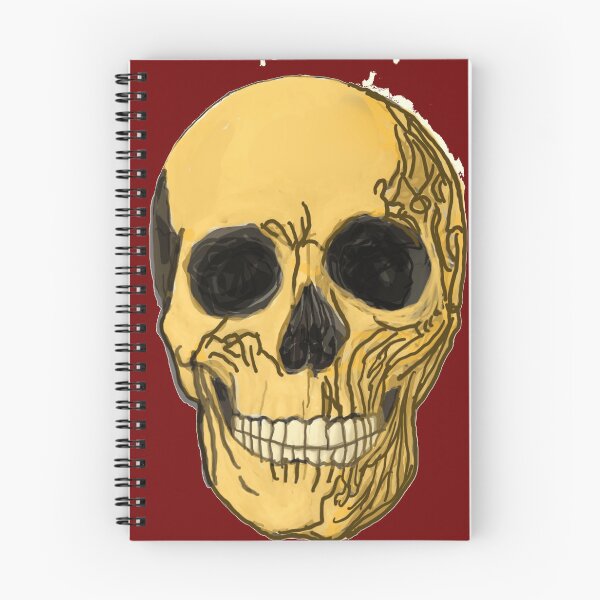 Item preview, Human skull drawing designed and sold by Fayes4Art.