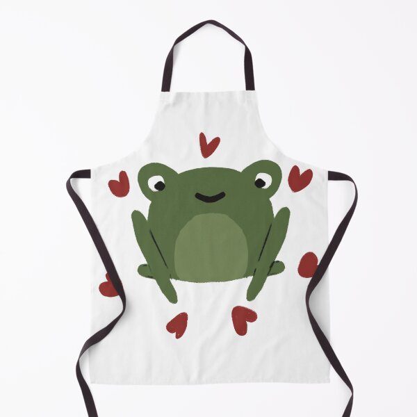 Item preview, Frog with red hearts designed and sold by DaisyRoseBliss.