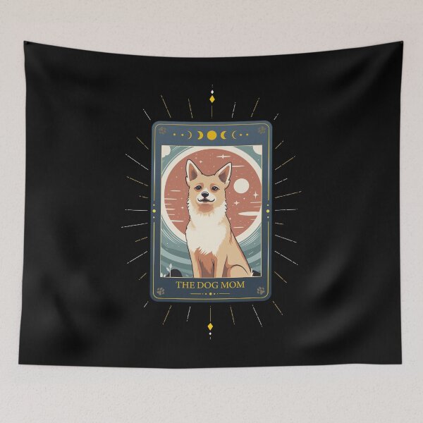 Item preview, Funny Carolina Tarot Card Dog Mothers Day Mom designed and sold by rafaeltto.