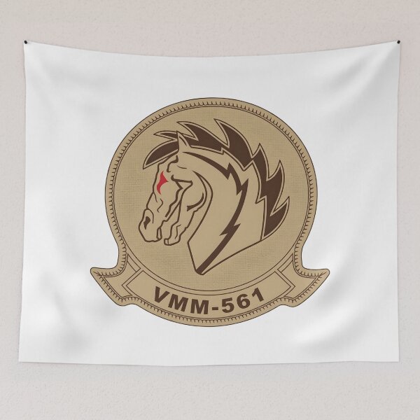 Item preview, USMC VMM-561 "Paladins" Marine Medium Tiltrotor Squadron Insignia designed and sold by CharlieDesings.