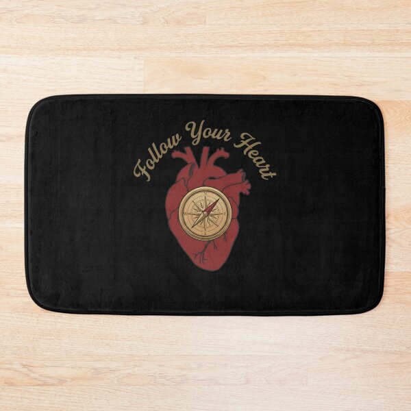 Item preview, FOLLOW YOUR HEART - Anatomical Heart Compass designed and sold by Zazz Lee.