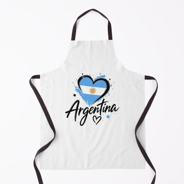 Item preview, Argentina Heart Flag Love Patriotic Gift for Proud Argentine Supporters designed and sold by DarylPope.