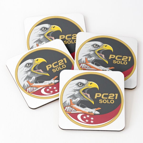 Item preview, RSAF Pilatus PC-21 Solo Display Team Commemorative Emblem designed and sold by CharlieDesings.