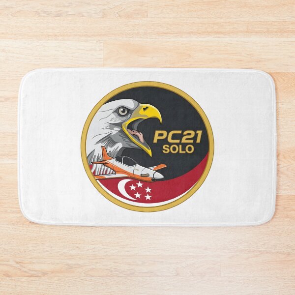Item preview, RSAF Pilatus PC-21 Solo Display Team Commemorative Emblem designed and sold by CharlieDesings.