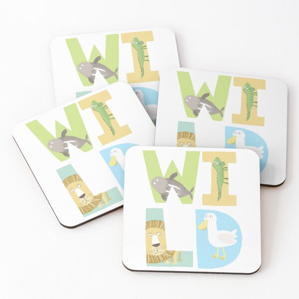 Item preview, WILD! Illustrated Alphabet Animals designed and sold by Carla Daly.