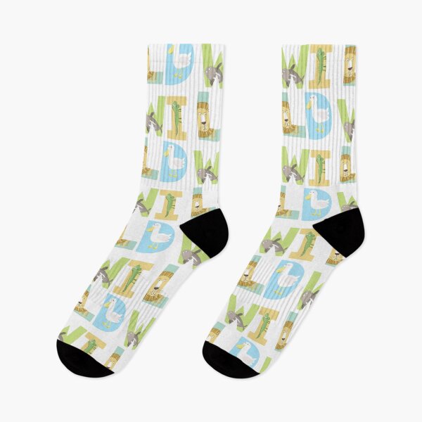 Item preview, WILD! Illustrated Alphabet Animals designed and sold by Carla Daly.