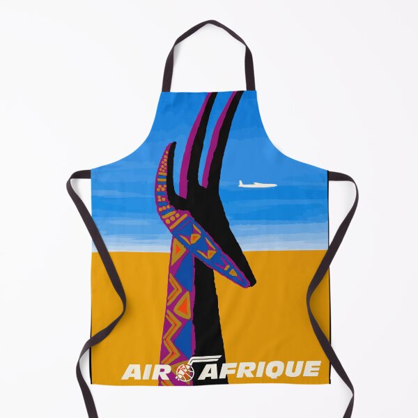 Item preview, Air Afrique Vintage African Travel Poster designed and sold by RetroAviation.