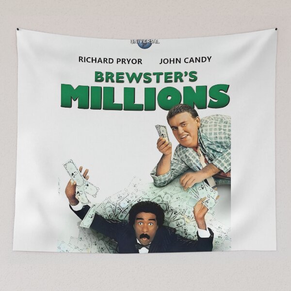 Item preview, Brewsters Millions Custom Vintage Movie Poster Art designed and sold by Cool Robot Bro..