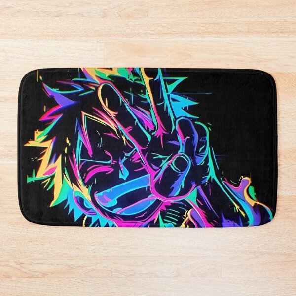Item preview, Neon Pirate Hero | Cyberpunk Anime Inspired Glow Pop Art Illustration designed and sold by Dyan4.
