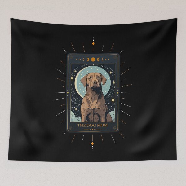 Item preview, Funny Chesapeake Bay Retriever Tarot Card Dog Mothers Day Mom designed and sold by rafaeltto.
