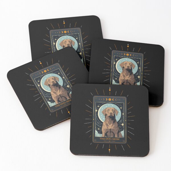 Item preview, Funny Chesapeake Bay Retriever Tarot Card Dog Mothers Day Mom designed and sold by rafaeltto.