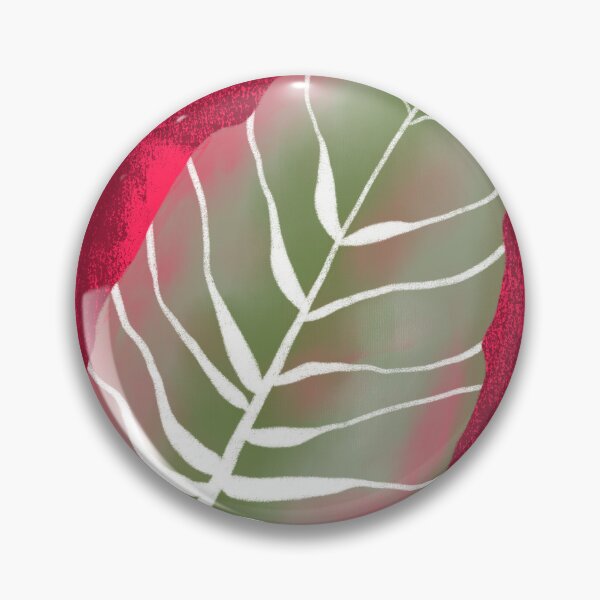 Item preview, Red Tropical Monstera Leaf Art Print designed and sold by altastudio.