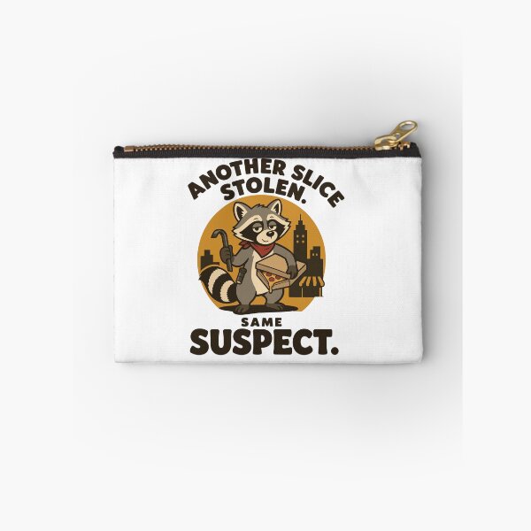 Item preview, Pizza Thief Raccoon Suspect designed and sold by ANALOG MISCHIEF.