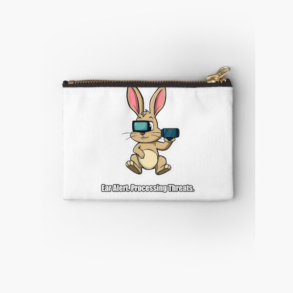 Item preview, Rabbit - Ear Alert Processing Threats - Funny Rabbit Gift designed and sold by pawdrops.