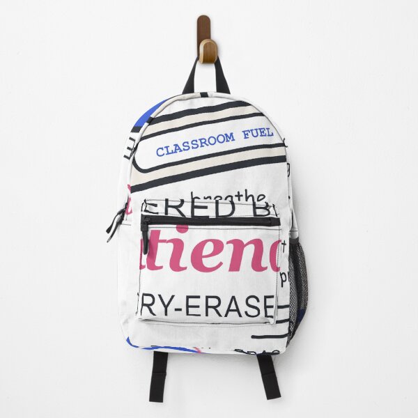 Aperçu de l'œuvre Powered by Patience and Dry-Erase Markers – Funny Teacher Design créée et vendue par FlamoArt.