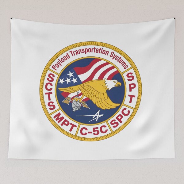 Item preview, USAF C-5C Galaxy: Payload Transportation Systems Commemorative Patch designed and sold by CharlieDesings.