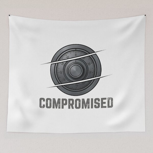 Item preview, COMPROMISED - Safe Dial Security Breach designed and sold by Zazz Lee.