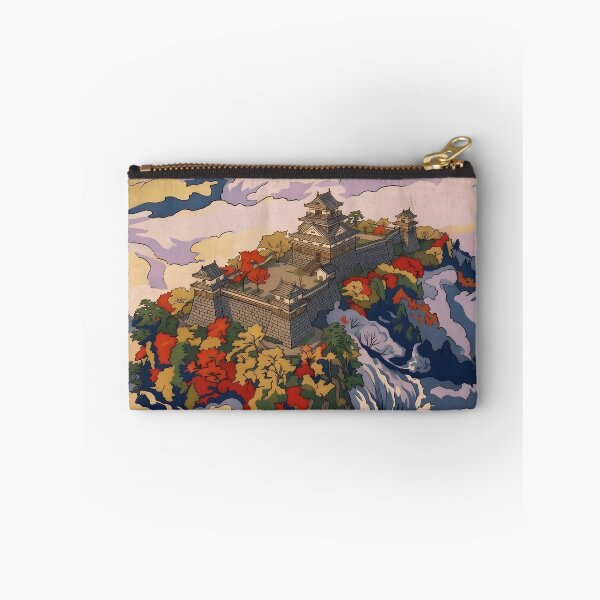 Item preview, Ukiyo-e Japanese Sky Castle Sea of Clouds designed and sold by conohitoAI-ArtGallery.