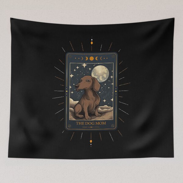Item preview, Funny Chocolate Dachshund Tarot Card Dog Mothers Day Mom designed and sold by rafaeltto.