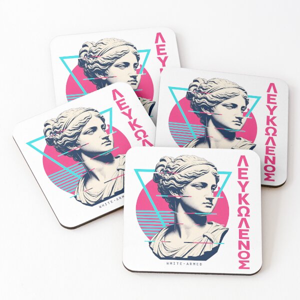Item preview, Helen of Troy Leukolenos Vaporwave Aesthetic designed and sold by Lolik Designs.