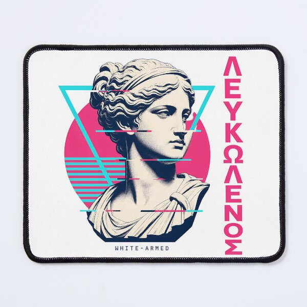 Item preview, Helen of Troy Leukolenos Vaporwave Aesthetic designed and sold by Lolik Designs.