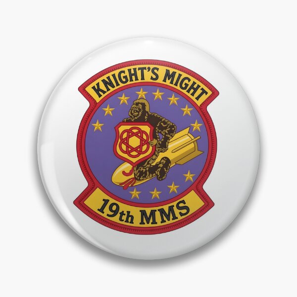 Item preview, USAF 19th Munitions Maintenance Squadron: "Knight's Might" Commemorative Patch designed and sold by CharlieDesings.
