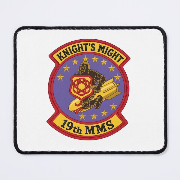 Item preview, USAF 19th Munitions Maintenance Squadron: "Knight's Might" Commemorative Patch designed and sold by CharlieDesings.