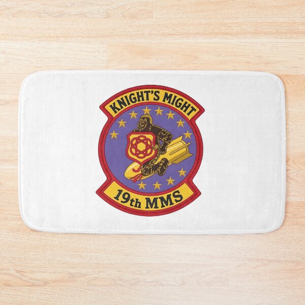 Item preview, USAF 19th Munitions Maintenance Squadron: "Knight's Might" Commemorative Patch designed and sold by CharlieDesings.