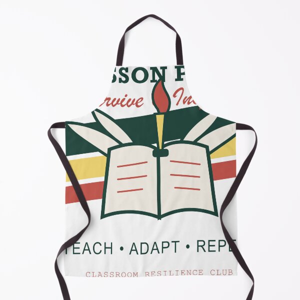 Item preview, Lesson Plan: Survive and Inspire – Retro Teacher Design designed and sold by FlamoArt.