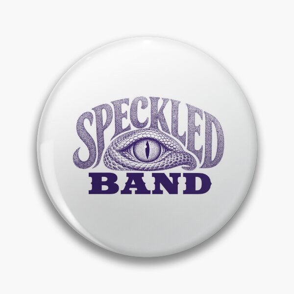 Item preview, The Speckled Band – Serpent Eye in Purple Stipple designed and sold by Fenay Designs.