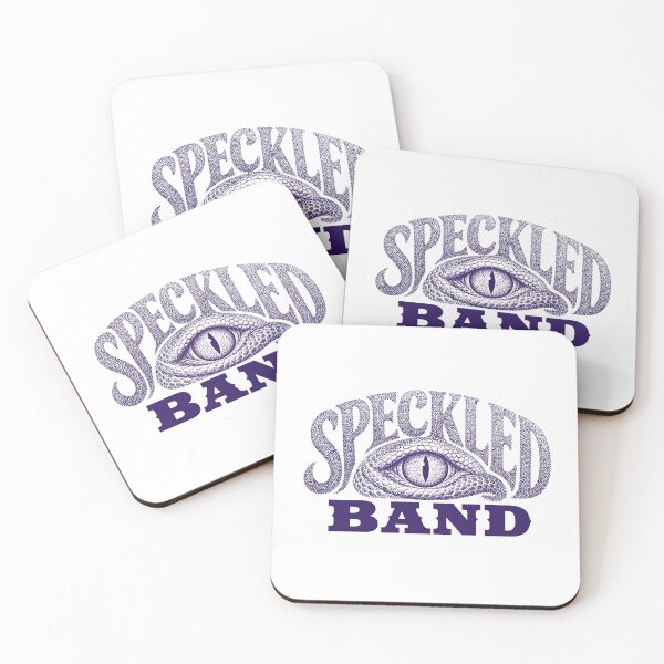 Item preview, The Speckled Band – Serpent Eye in Purple Stipple designed and sold by Fenay Designs.