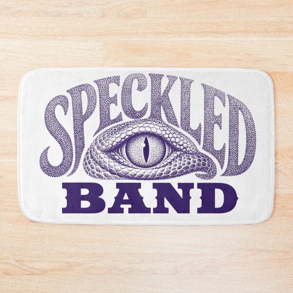 Item preview, The Speckled Band – Serpent Eye in Purple Stipple designed and sold by Fenay Designs.