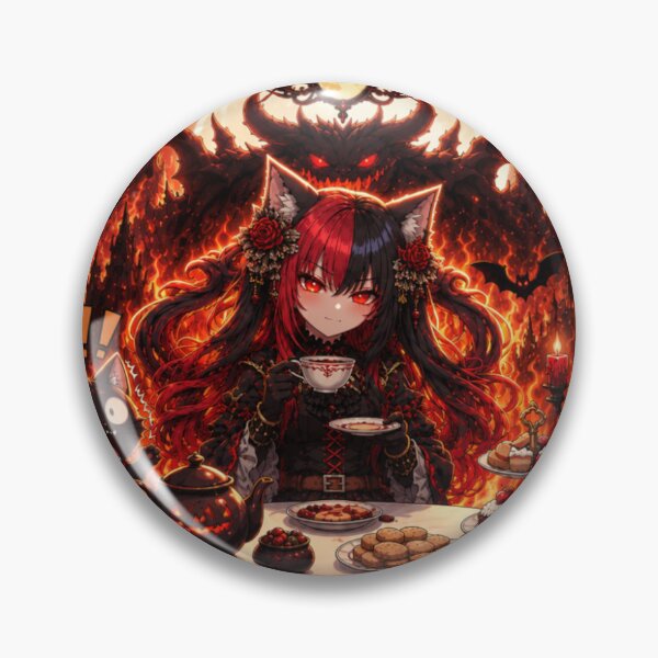Item preview, I'm Perfectly Calm... This Is Just My Inner Boss Fight | Gothic anime gamer designed and sold by Revyra Design .