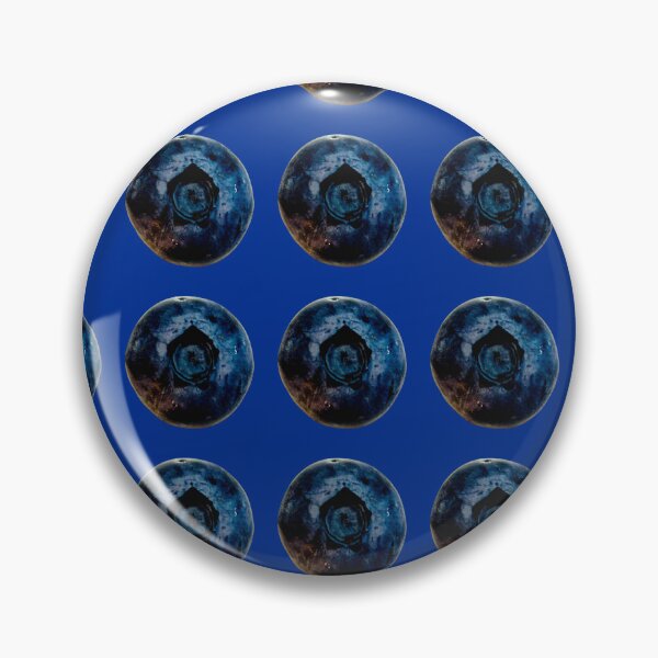 Item preview, Blueberry on dark blue background  designed and sold by happytraveller1.