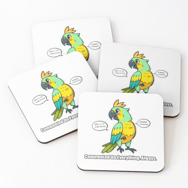 Item preview, Parrot - Commented On Everything Always - Funny Parrot Gift designed and sold by pawdrops.